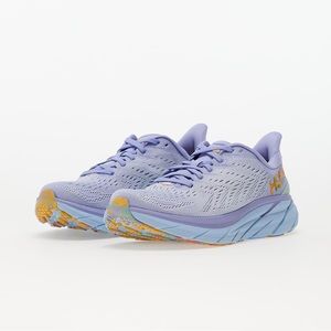 HOKA Clifton 8 in Baby Lavender / Smoke Green